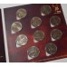 Подарочный набор памятных монет 25 рублей, серия Оружие Великой Победы в альбоме. Часть №1 (10 монет)