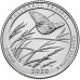 Национальный заповедник Толлграсс-Прери. 25 центов 2020 года США. № 55 (монетный двор Филадельфия) UNC
