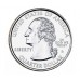 Полный набор 56 монет 25 центов США, серия: Штаты и Территории США.  1999-2009. Двор P +D. Из банковского ролла