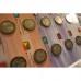 Набор памятных монет 10 рублей серии "Российская Федерация" в капсульном альбоме. Часть 1 (Монеты из обращения)