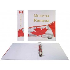 Альбом Стандарт Т формат Optima с надписью Монеты Канады. СОМС
