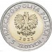 Бенедиктинский монастырь Святого Крест. Монета 5 злотых 2022 года. Польша Из банковского ролла