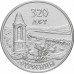 320 лет селу Строенцы. Монета 3 рубля 2021 (2022) года. Приднестровье. Из банковского мешка