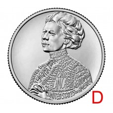 Журналистка Джовита Идар, серия выдающиеся женщины США  Монета 25 центов 2023 США (№ 9). Из банковского мешка (Денвер) 