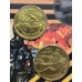 Вымпел с жетонами,  под памятную монету 50 рублей 2025 года, серия 80 лет Великой Победы в ВОВ 1941-1945 г.г. Монетосс