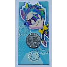 Фиксики в БЛИСТЕРЕ.  Мультики.  Серия:  Российская (советская) мультипликация. 25 рублей 2025 года. ММД Из банковского мешка