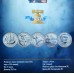 Альбом капсульный для монет 25 центов 2026 год. Серия 250 лет независимости США