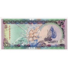Банкнота 5 руфий 2011 года. Мальдивы. KM# 18. UNC