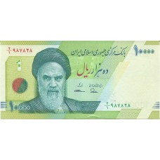 Банкнота 10000 риалов 2017 года. Иран (UNC)