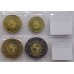 Тематический набор монет Животные. Уругвай ( 4 монеты)