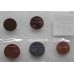 Тематический набор монет Прибалтика  (5 монет)
