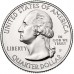 Национальное побережье Апостл-Айлендс. 25 центов 2018 года США. №42. (монетный двор Филадельфия) (UNC)