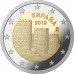 Старый город Авила. Монета 2 евро 2019 года. Биметалл. Испания (UNC)