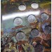 Полный комплект монет серии "200 лет Победы в Отечественной Войне 1812 года" в капсульном альбоме (28 монет)