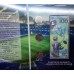 Памятный набор  25-ти рублевых  монет, серия "Чемпионат мира по футболу 2018 в России" в капсульном альбоме (3 монеты + купюра)