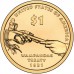 Набор памятных монет, 1 доллар США Сакагавея - Индианка. Из банковского ролла (11 монет)