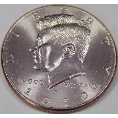 Half Dollar (50 центов) США 2010 года. Двор - P