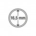 Капсула для монет внутренний диаметр 16,5 мм. Leuchtturm