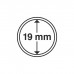 Капсула для монет внутренний диаметр 19 мм. Leuchtturm