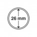 Капсула для монет внутренний диаметр 26 мм. Leuchtturm