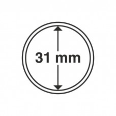 Капсула для монет внутренний диаметр 31 мм. Leuchtturm