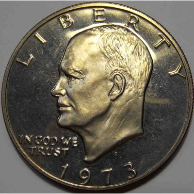 1 доллар 1973 США Эйзенхауэр