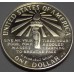 100 лет Статуе Свободы, 1 доллар США 1986 года (серебро 900)