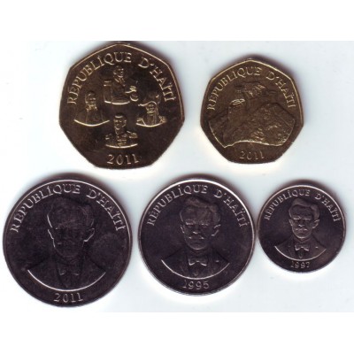 Гаити. Набор монет (5 монет)