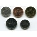 Ливан. Набор монет (5 монет)