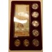 Набор памятных монет 10 и 5 рублей, посвященные Крыму и Севастополю в планшете. Монеты в капсулах