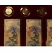 4 памятные монеты и 3 купюры (серии АА, аа и Аа) в планшете. Олимпиада 2014 года г. Сочи