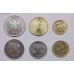 Годовой набор разменных монет  2015 года ММД (6 монет). Из банковского мешка