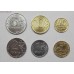 Годовой набор разменных монет  2015 года ММД (6 монет). Из банковского мешка