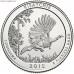 Кисатчи (Kisatchie). 25 центов 2015 года США. №27 (монетный двор Сан-Франциско)