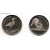 Аистоклювый зимородок и Фифи. Набор из 2-х монет 1 фунт 2015 года. Шетландские острова (Шотландия)