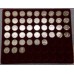 Набор памятных рублевых монет Приднестровья в планшете. Монеты в капсулах (UNC)