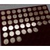 Набор памятных рублевых монет Приднестровья в планшете. Монеты в капсулах (UNC)