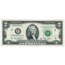 2 доллара США